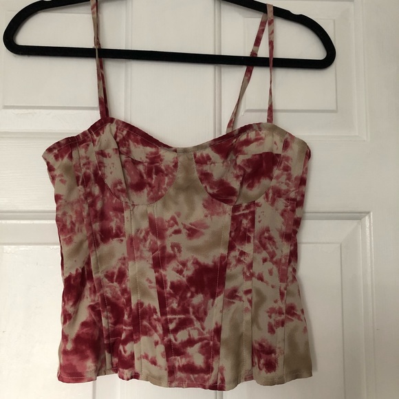 PrettyLittleThing Pink Tie Dye 2-Piece Set - Picture 3 of 6